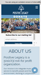 Mobile Screenshot of positivelegacy.com